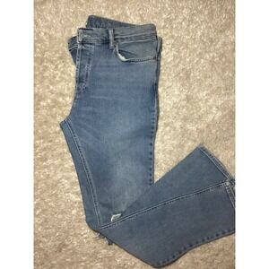 Topman MENS Jeans Size 36 X 32 Button Fly Distressed Stretch Skinny